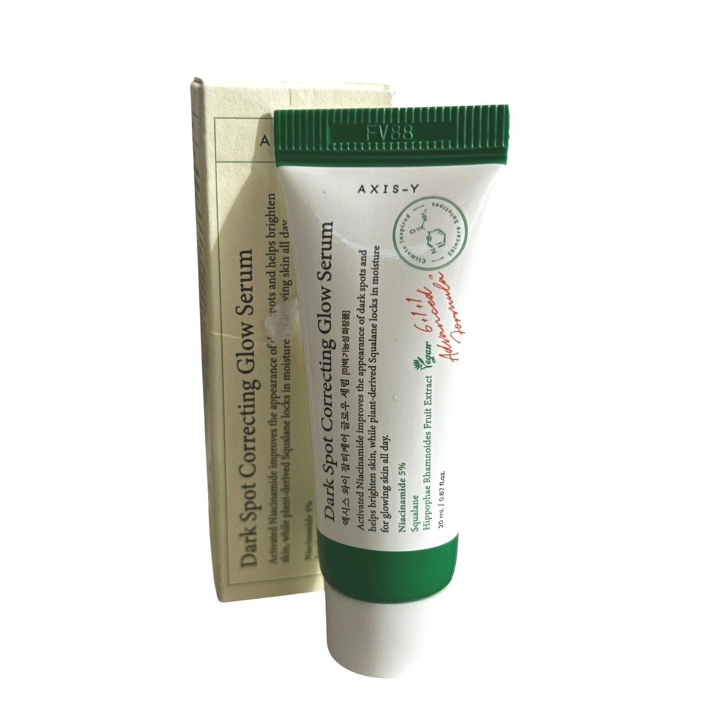 AXIS-Y Dark Spot Correcting Glow Serum 5% Niacinamide Squalane 20ml K-Beauty